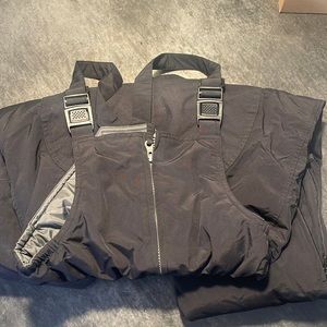 Lands End Kids Squall Iron Leg Bib Snow Pants Size 12